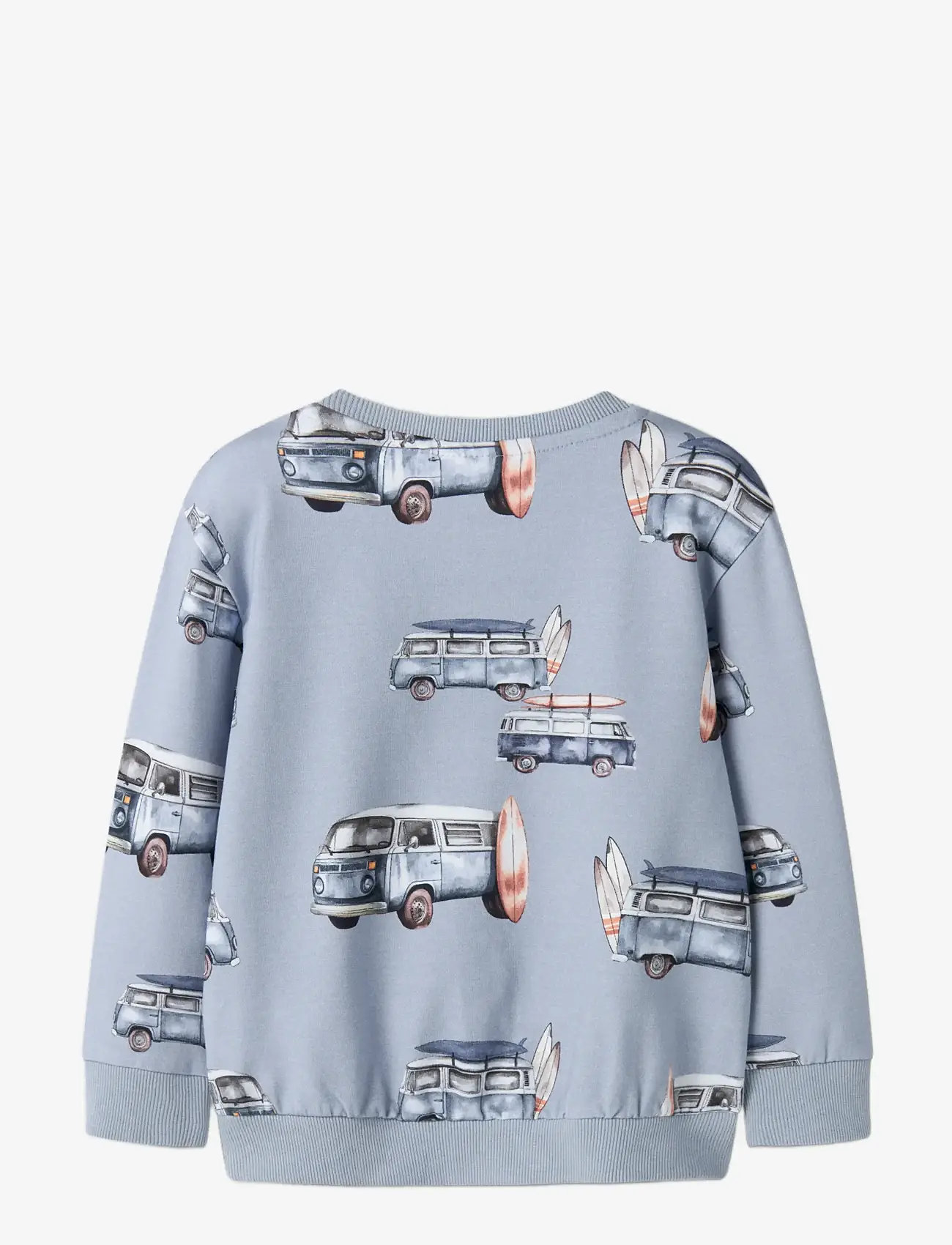 name it - NMMJAXON NREG SWEAT UNB - sweatshirts - blue fog - 1
