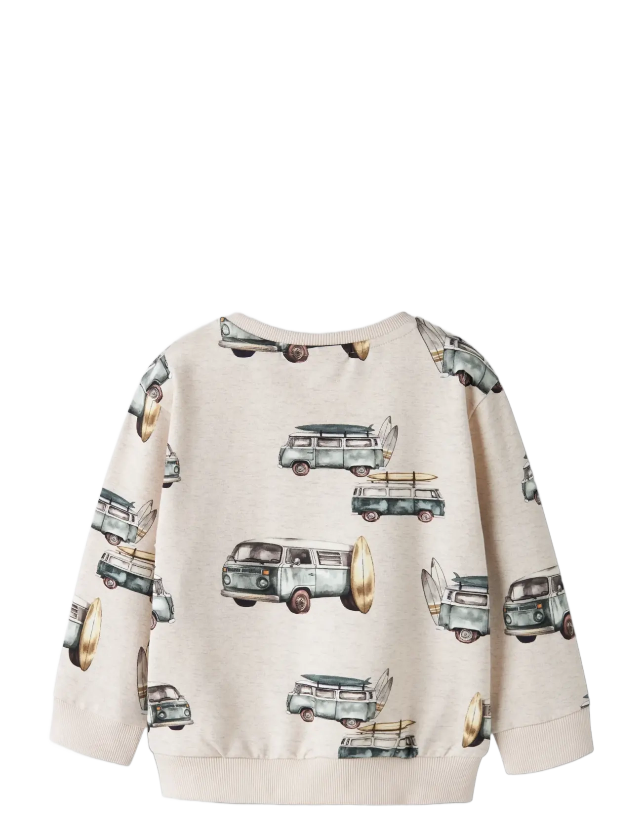 name it - NMMJAXON NREG SWEAT UNB - sweatshirts - peyote melange - 1