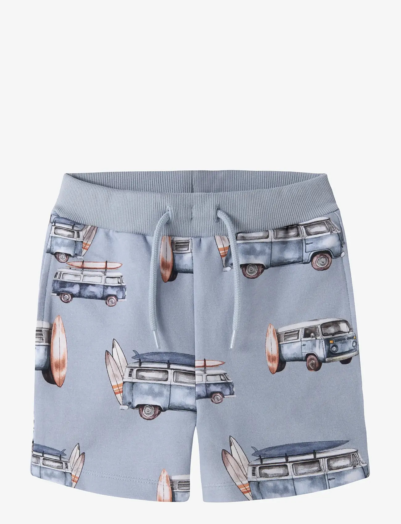 name it - NMMJAXON NREG SWEAT SHORTS UNB - sweatshorts - blue fog - 0