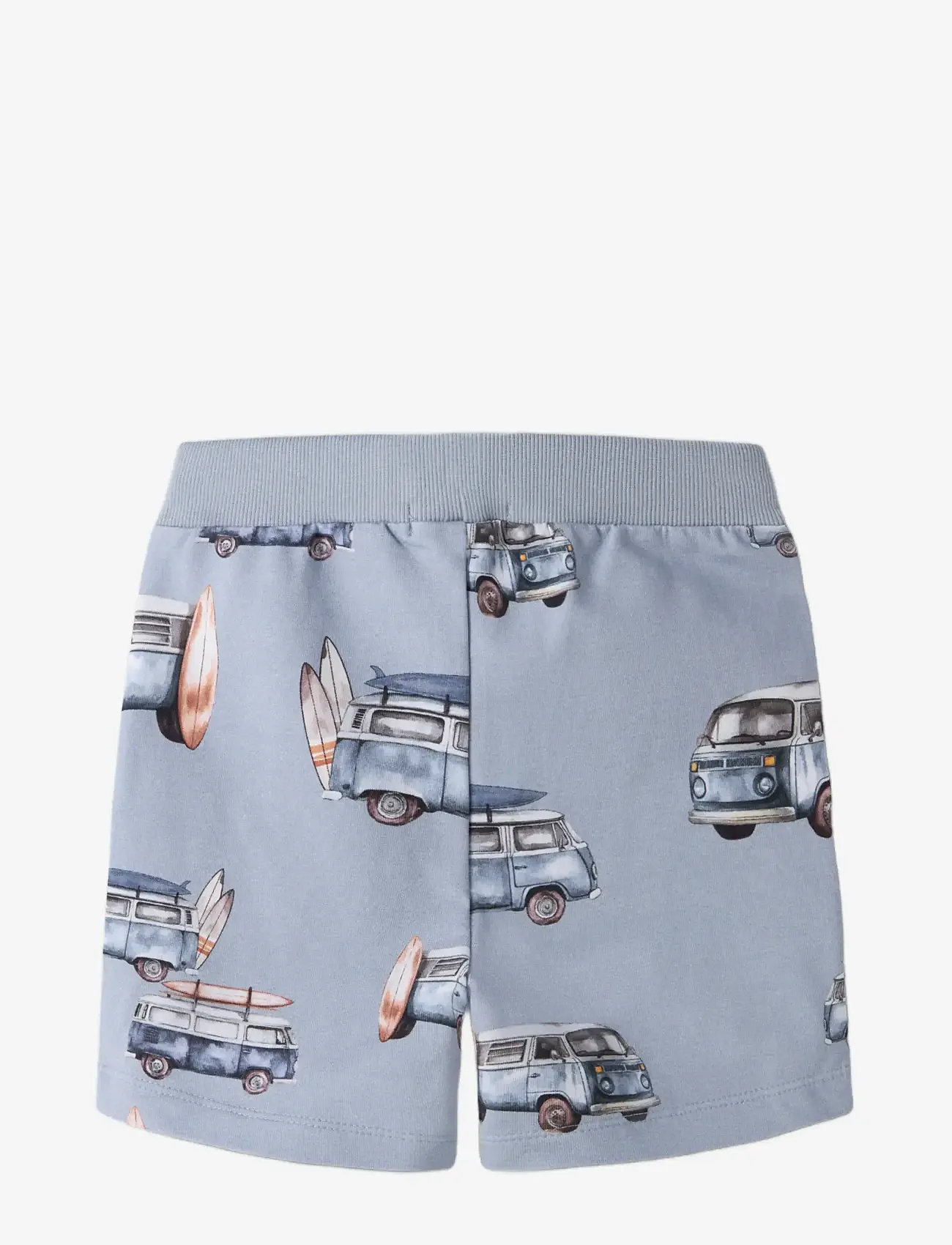 name it - NMMJAXON NREG SWEAT SHORTS UNB - sweatshorts - blue fog - 1