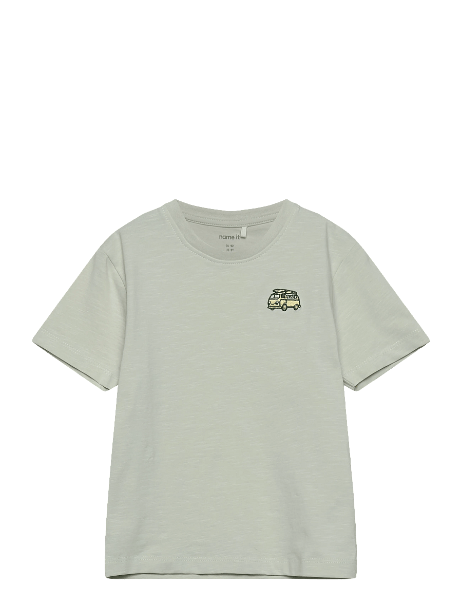 name it - NMMJENSO SS NREG TOP - kortärmade t-shirts - pale aqua - 0