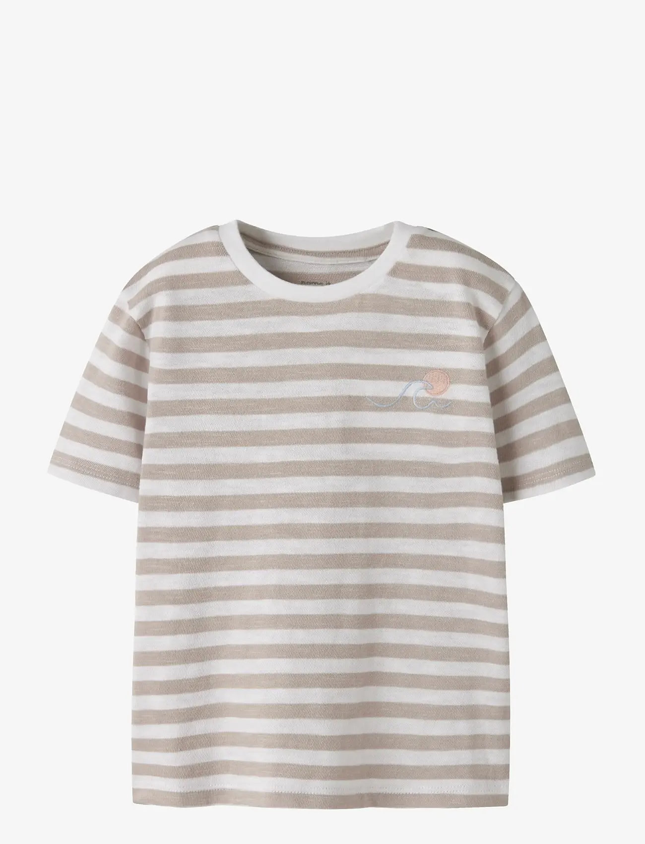 name it - NMMJESSE NREG SS TOP - short-sleeved t-shirts - chateau gray - 0