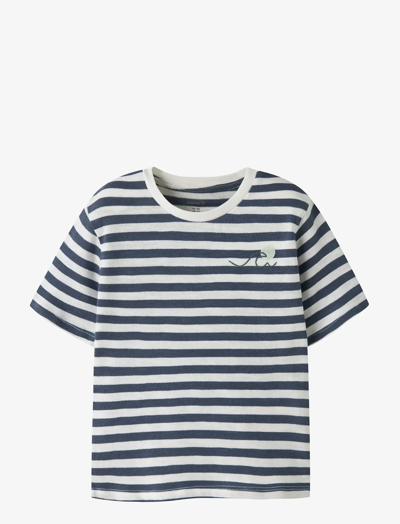 name it - NMMJESSE NREG SS TOP - kortærmede t-shirts - vintage indigo - 0