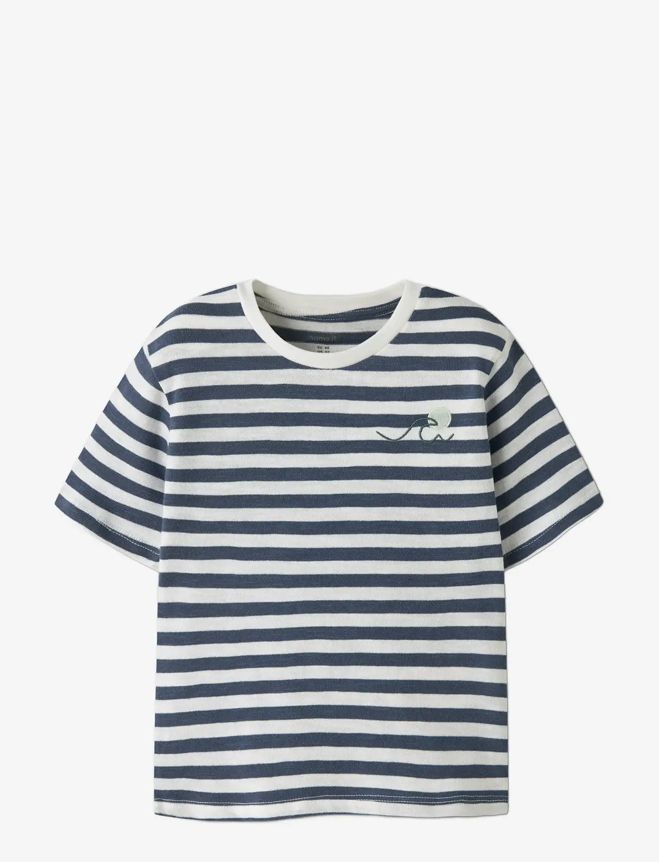 name it - NMMJESSE NREG SS TOP - kortærmede t-shirts - vintage indigo - 2