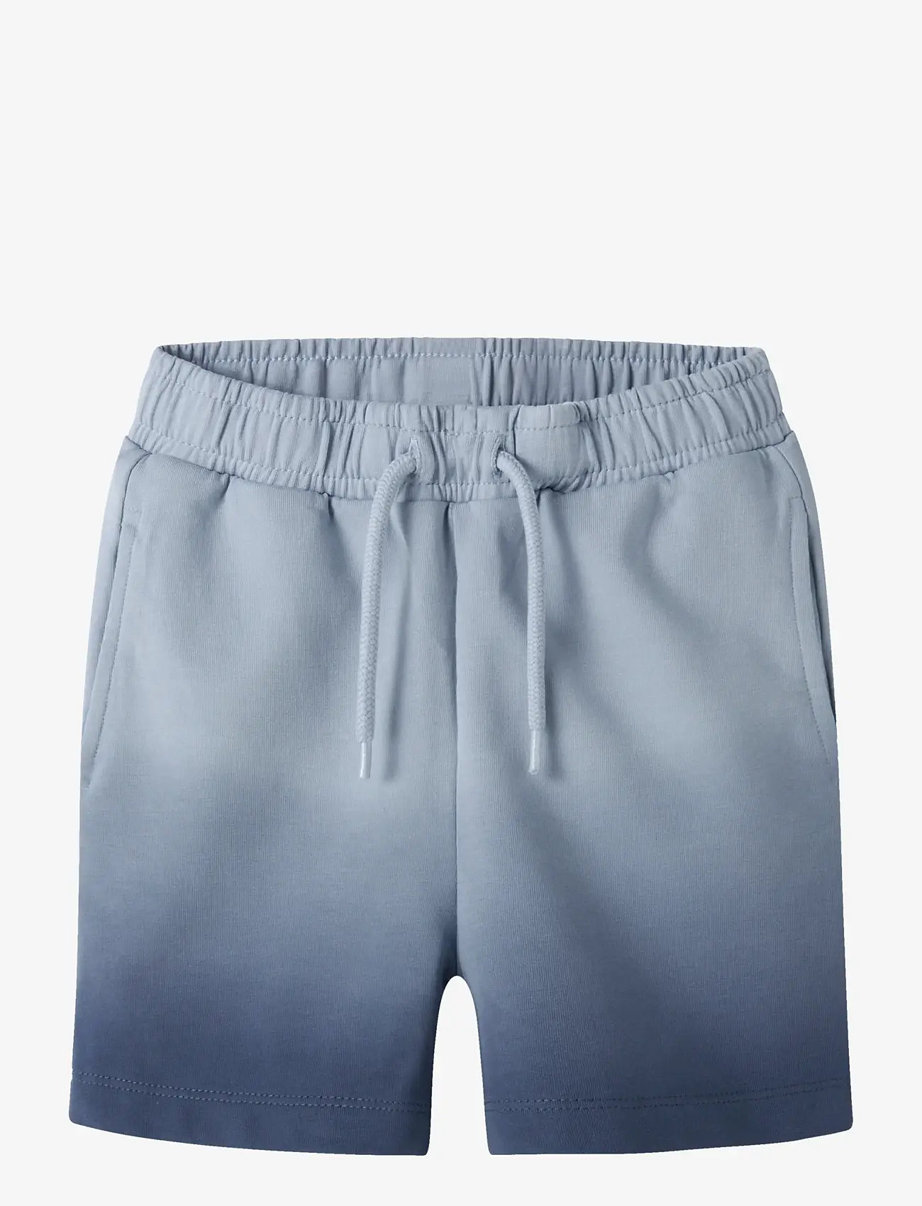 name it - NMMJERVO NREG SWEAT SHORTS UNB - sweatshorts - blue fog - 0