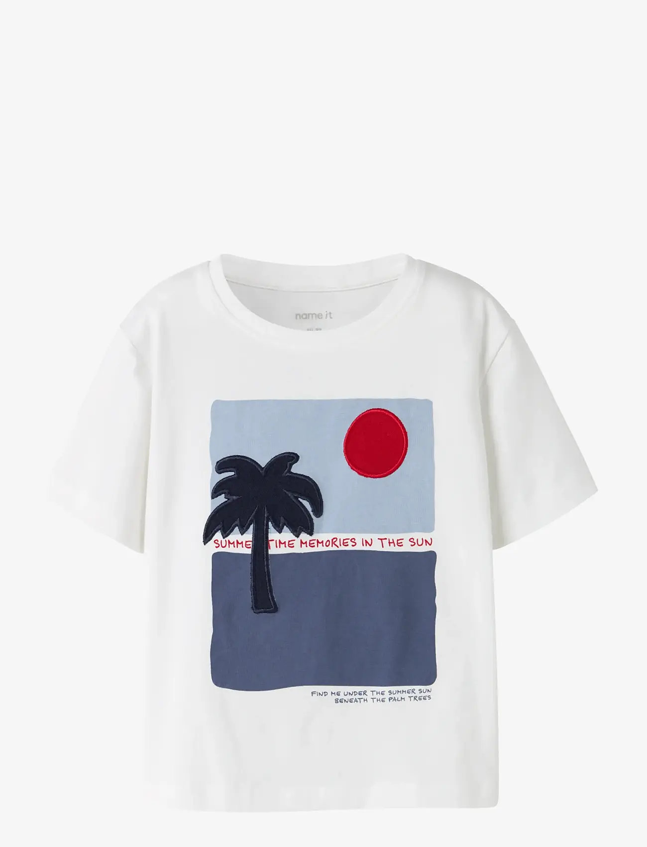 name it - NMMJAMES SS NREG TOP BOX - kortærmede t-shirts - bright white - 0