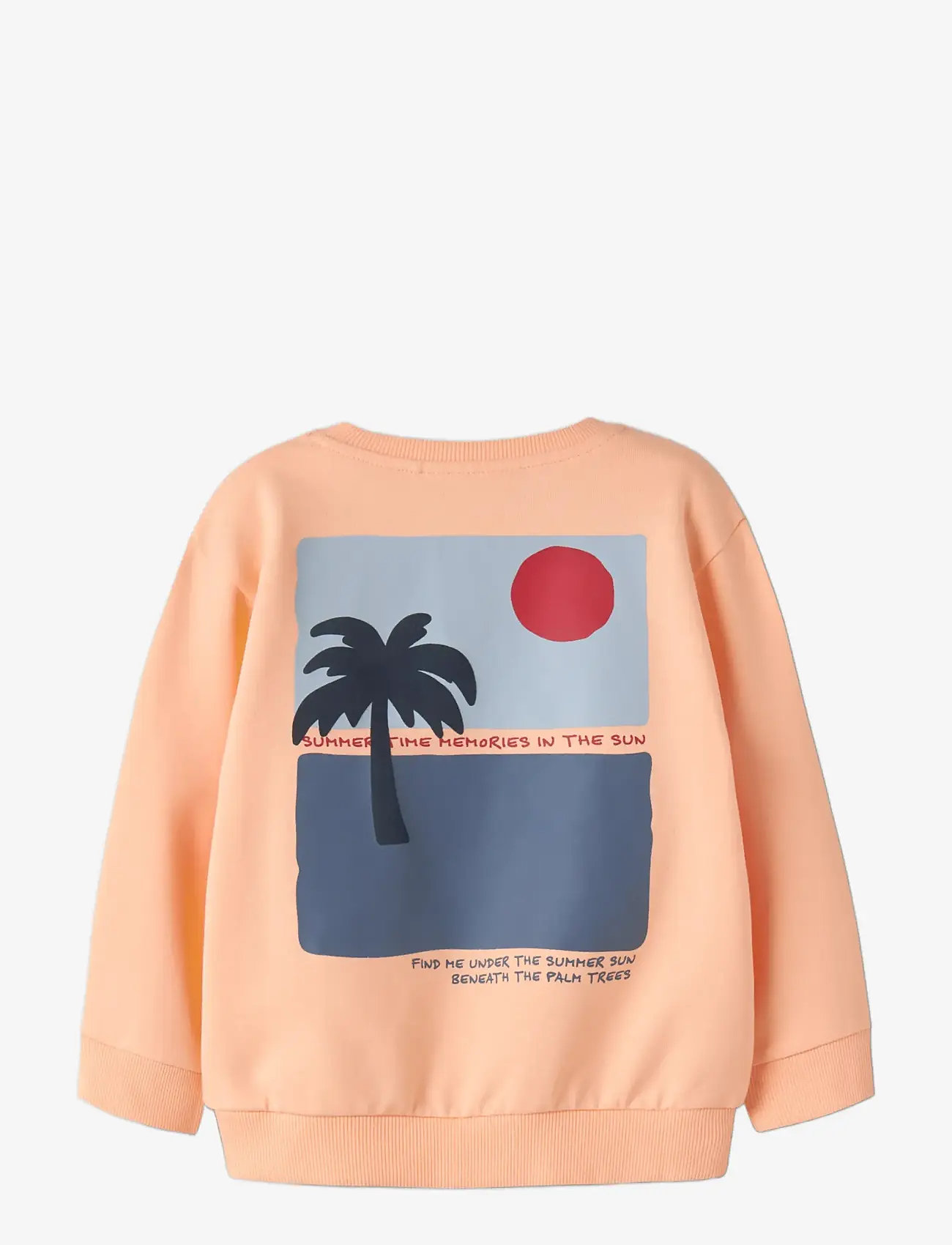 name it - NMMJALE NREG SWEAT UNB - sweatshirts - peach fuzz - 1