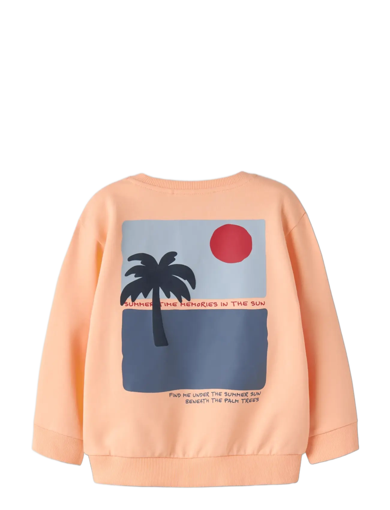 name it - NMMJALE NREG SWEAT UNB - sweatshirts - peach fuzz - 1