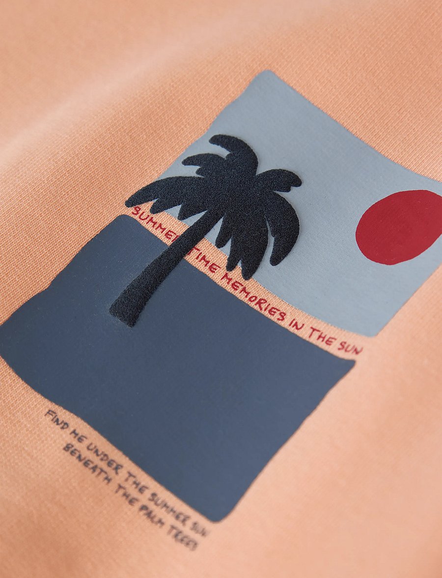 name it - NMMJALE NREG SWEAT UNB - dressipluusid - peach fuzz - 3