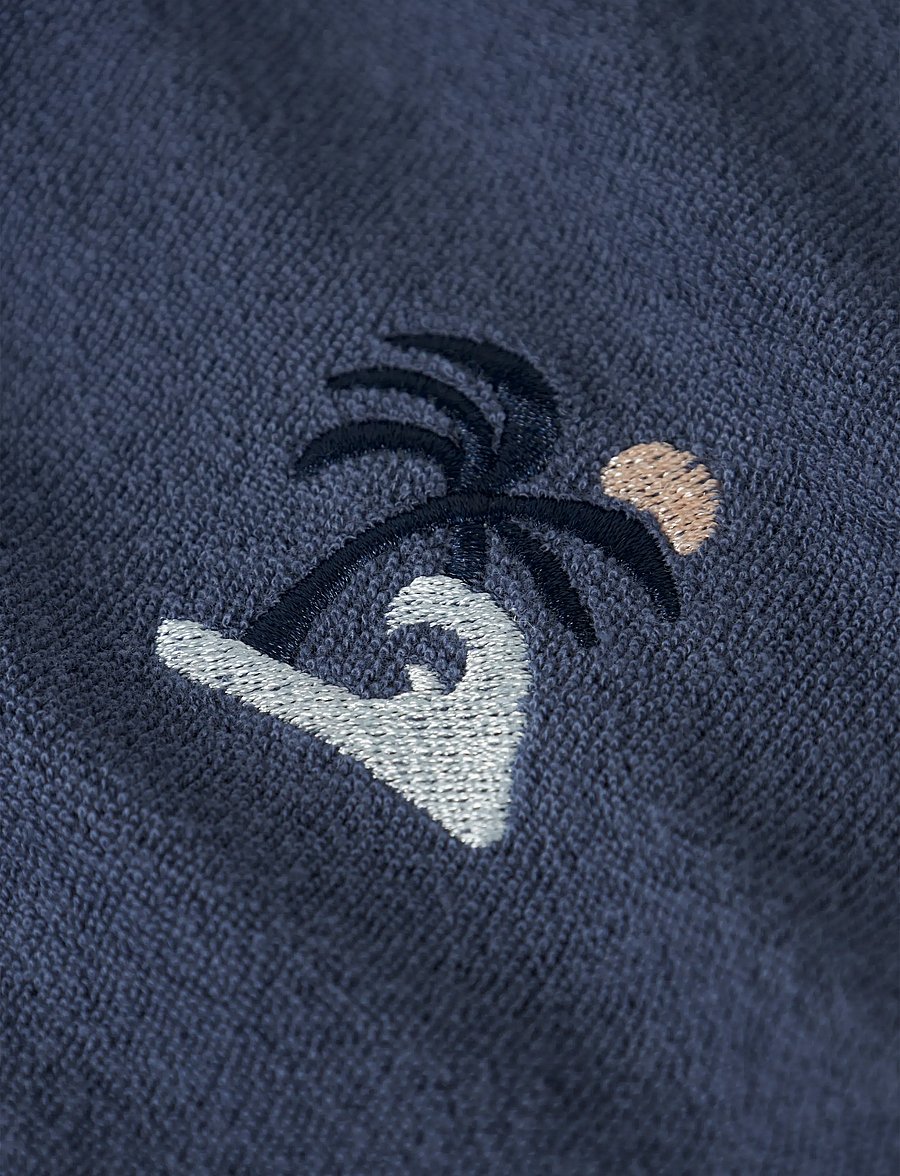 name it - NMMJARED SS NREG TERRY POLO - kurzärmelig - vintage indigo - 5