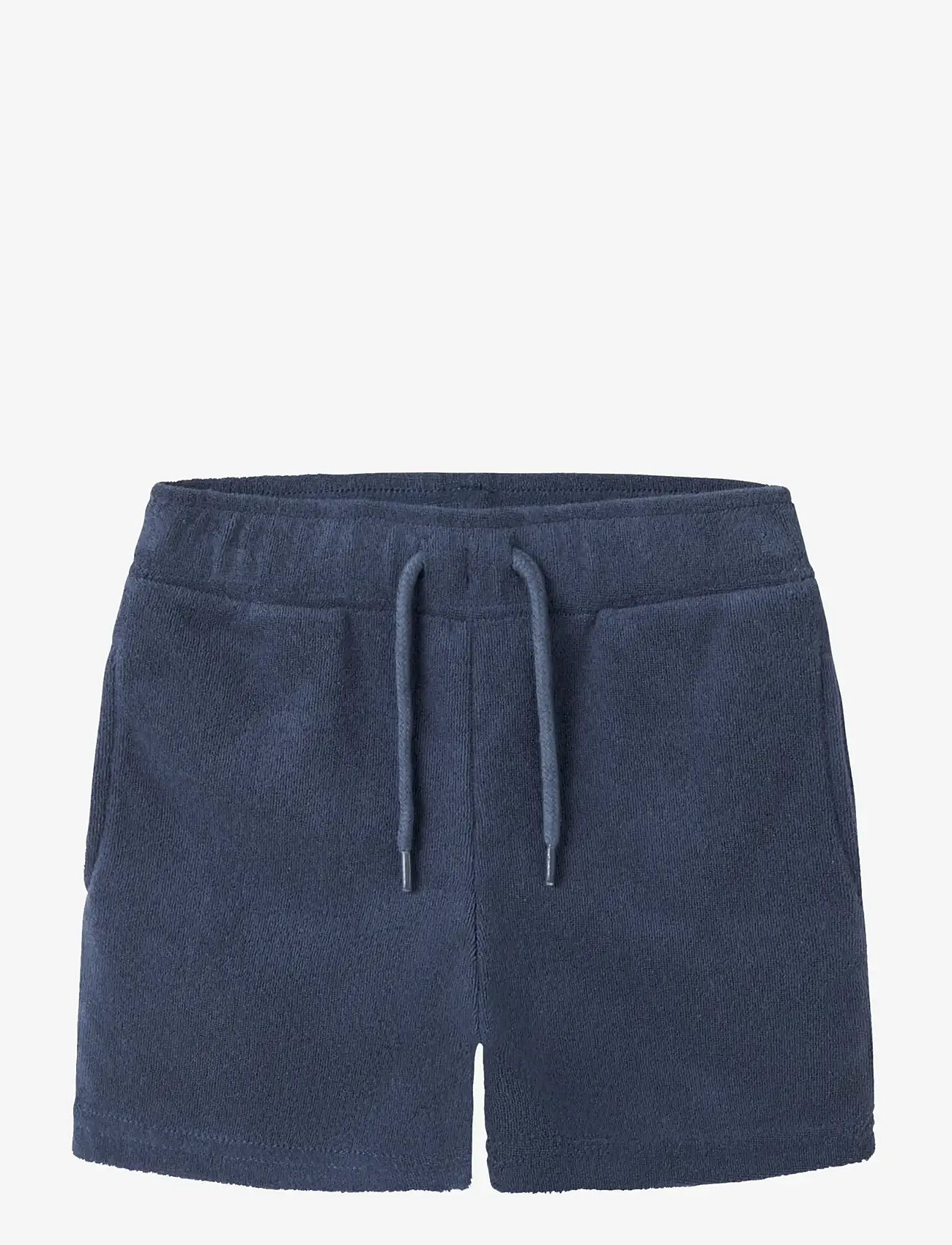 name it - NMMJARED NREG TERRY SHORTS - lühikesed dressipüksid - vintage indigo - 0