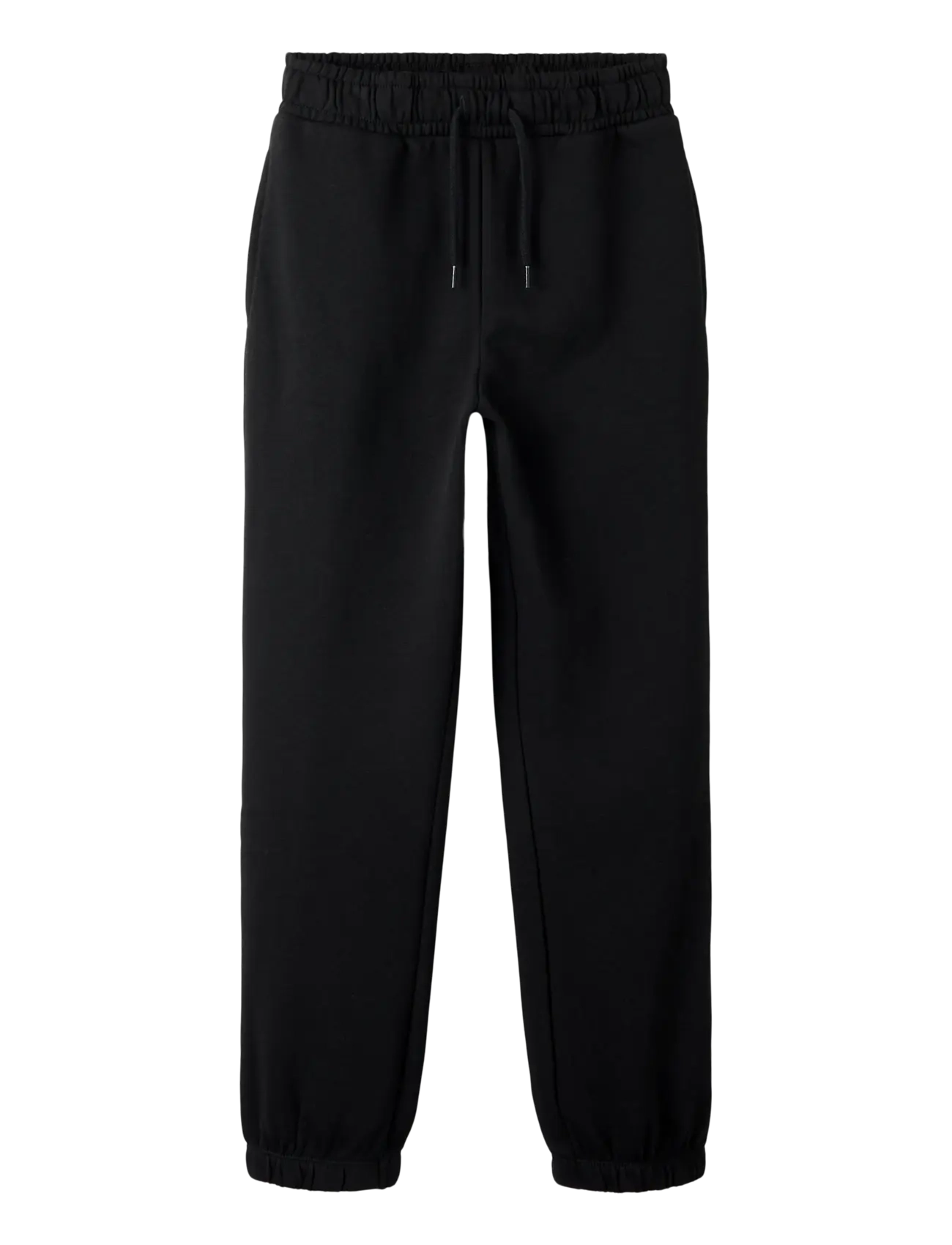 name it NKMOMAN NREG SWE PANT BRU - Püksid - BLACK / black