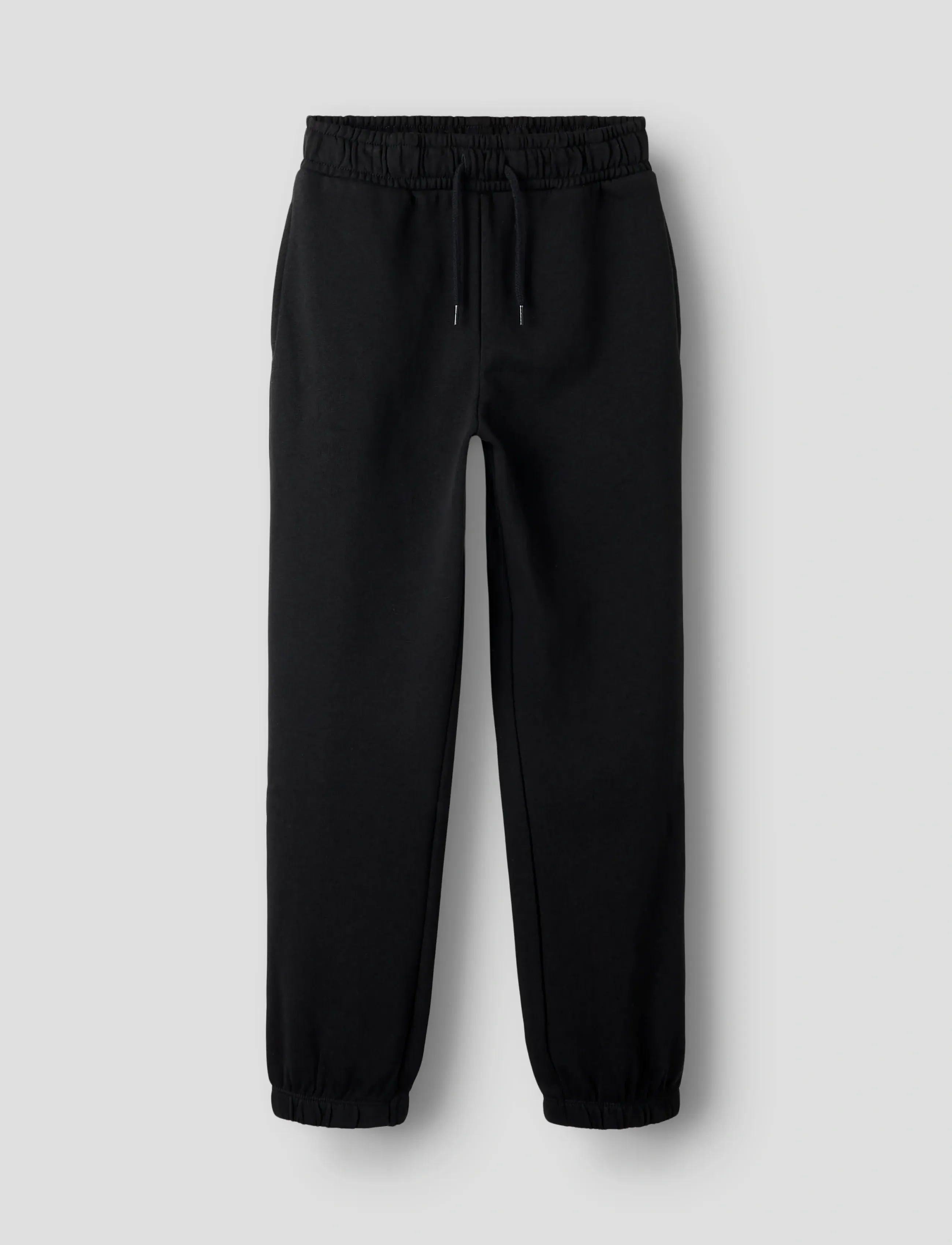 name it NKMOMAN NREG SWE PANT BRU - Bukser - BLACK / black