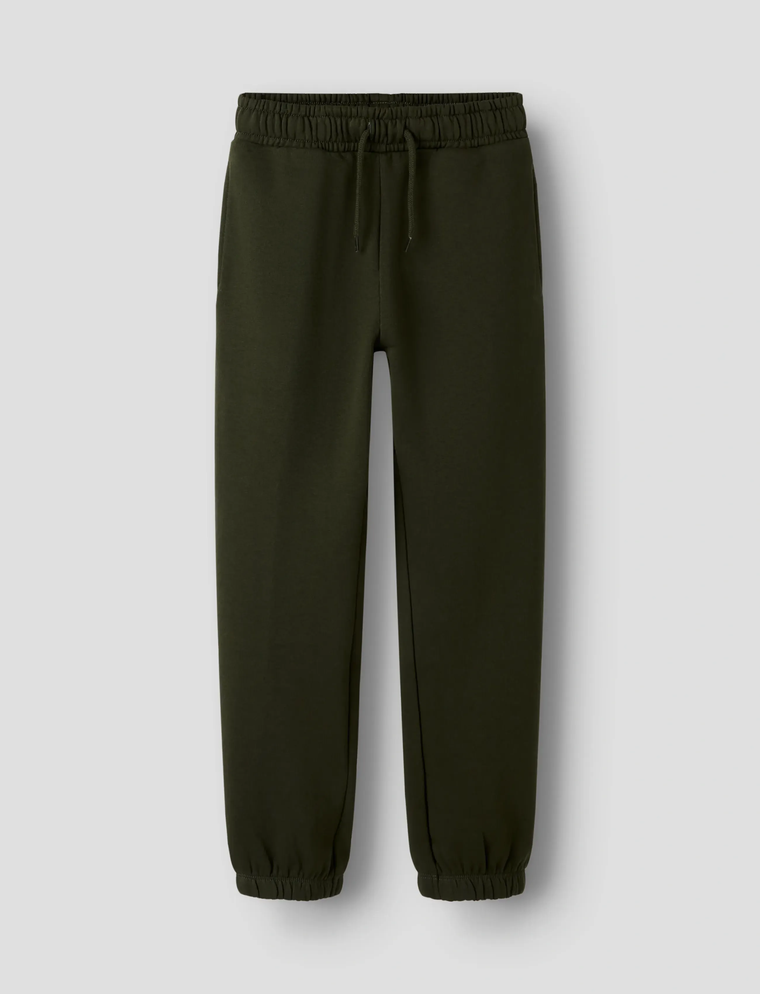 name it NKMOMAN NREG SWE PANT BRU - Underdele - ROSIN / khaki/green