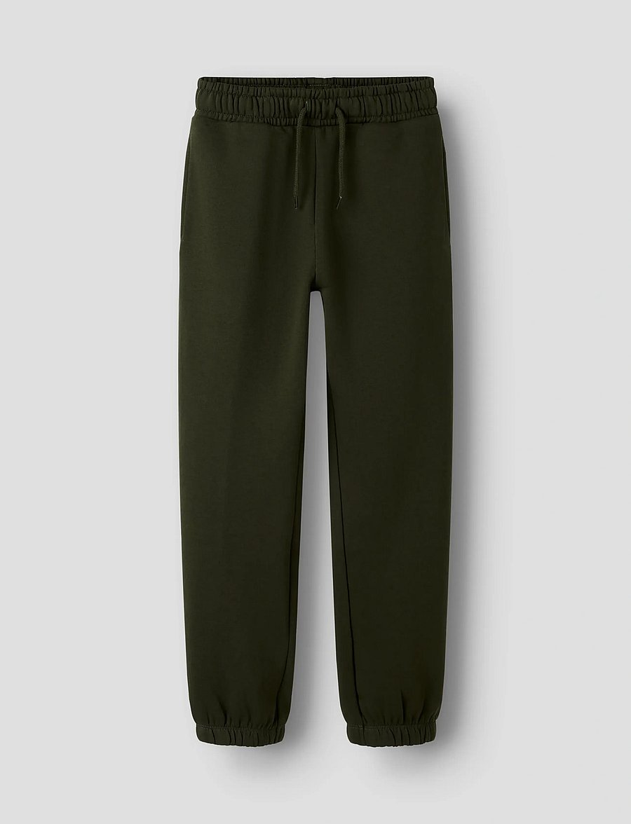name it - NKMOMAN NREG SWE PANT BRU - babyhosen - rosin - 0