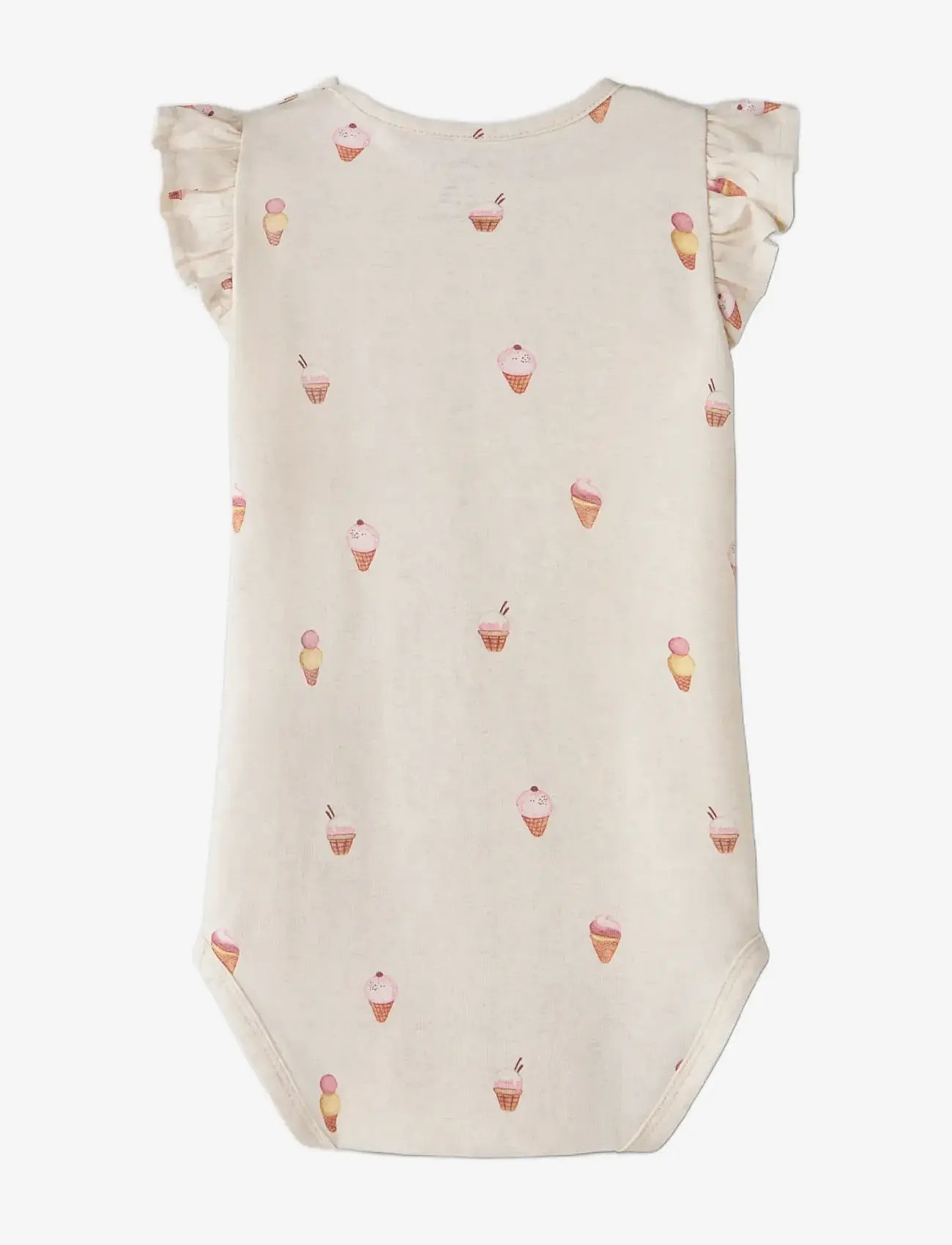 name it - NBFJAMILIA SS BODY - kurzärmelig - peyote melange - 1
