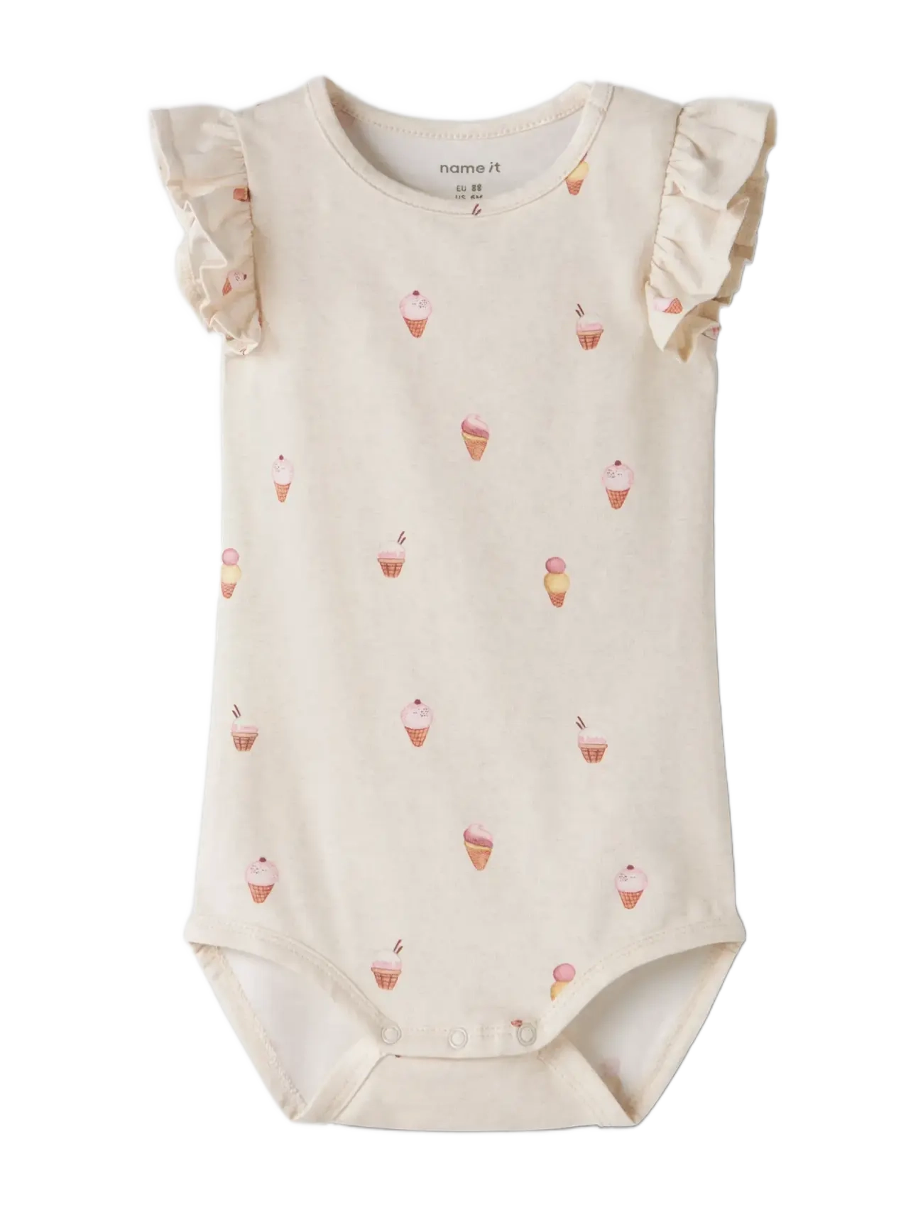 name it - NBFJAMILIA SS BODY - kortærmede heldragter - peyote melange - 2
