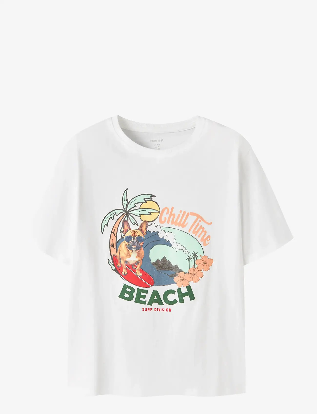 name it - NKMJOWI SS NREG TOP BOX - kortærmede t-shirts - bright white - 0