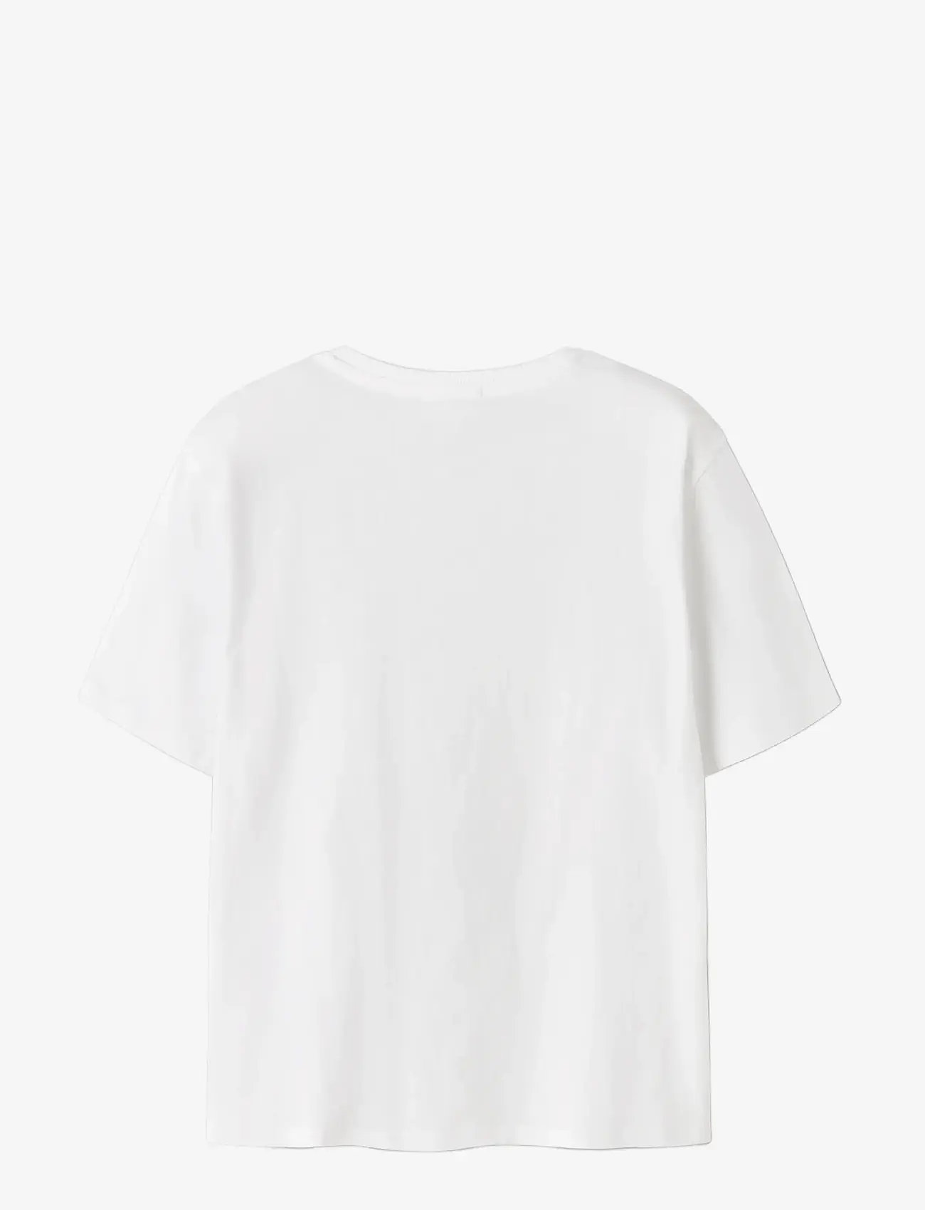 name it - NKMJOWI SS NREG TOP BOX - kortærmede t-shirts - bright white - 1