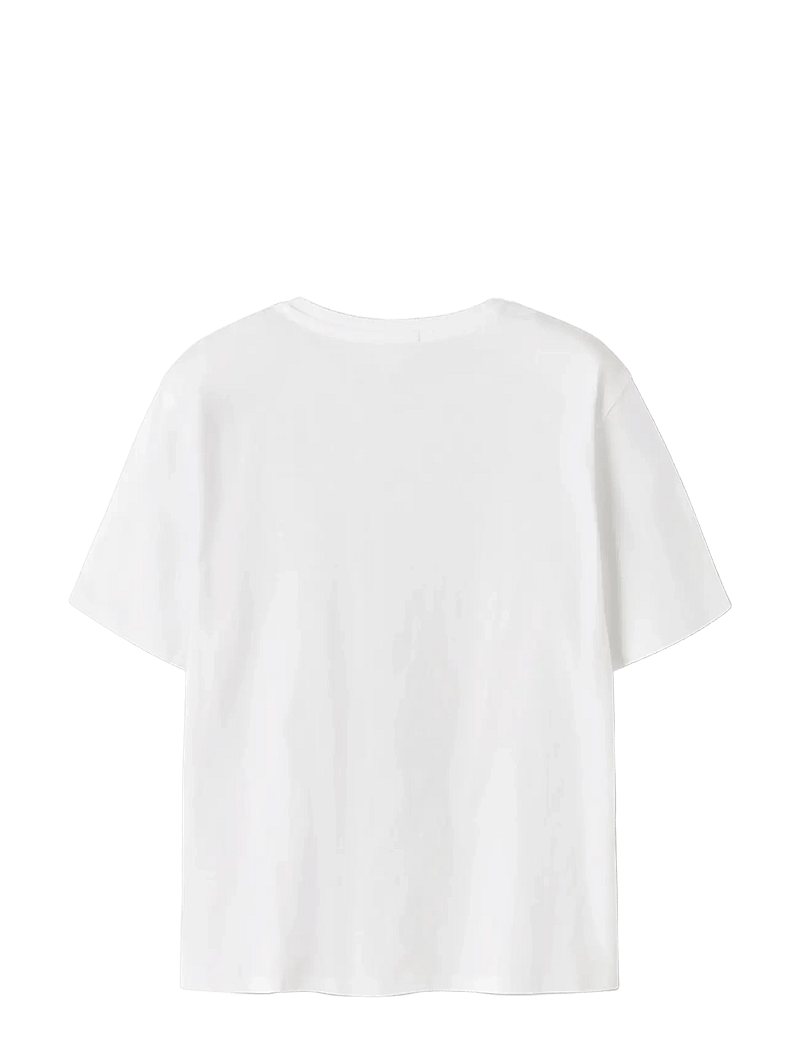 name it - NKMJOWI SS NREG TOP BOX - kurzärmelige - bright white - 1