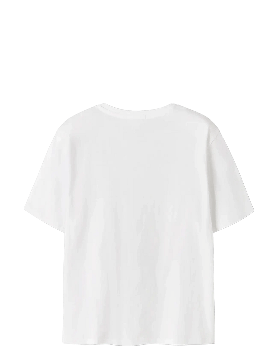 name it - NKMJOWI SS NREG TOP BOX - kurzärmelige - bright white - 1
