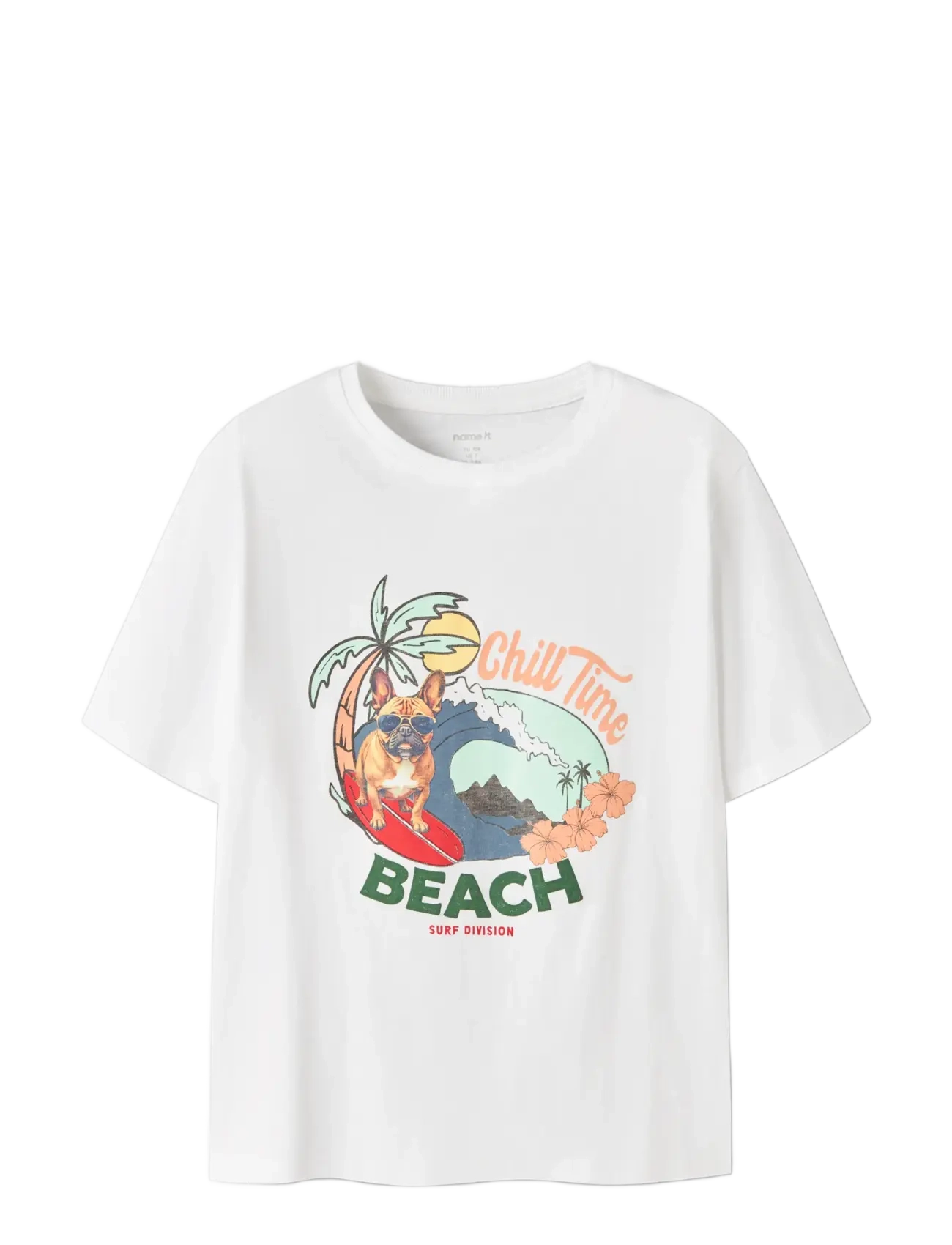 name it - NKMJOWI SS NREG TOP BOX - short-sleeved t-shirts - bright white - 2