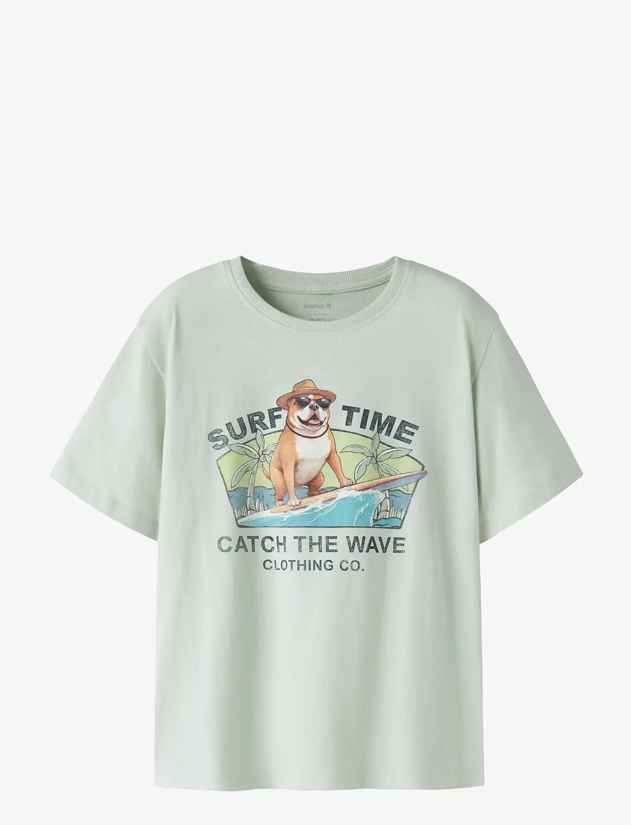 name it - NKMJOWI SS NREG TOP BOX - kortærmede t-shirts - pale aqua - 0