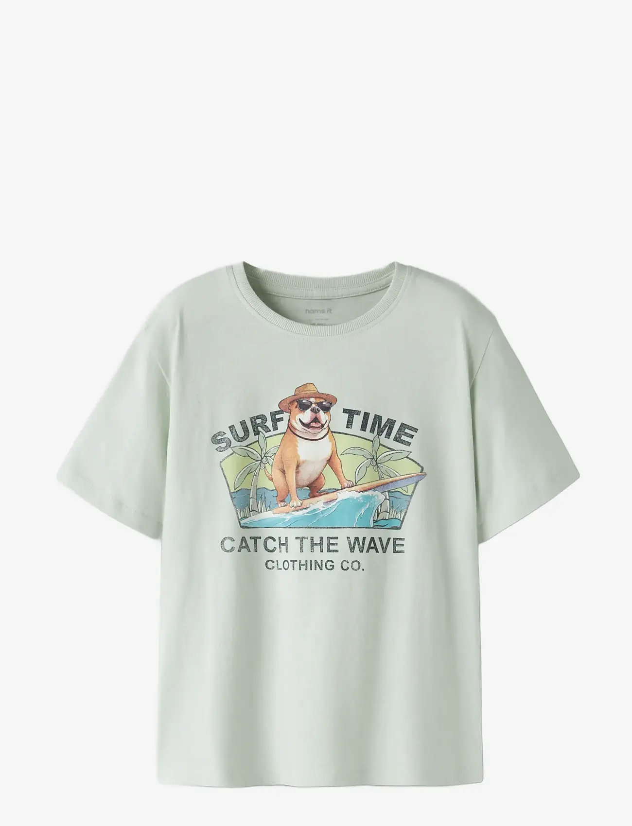 name it - NKMJOWI SS NREG TOP BOX - kortærmede t-shirts - pale aqua - 2