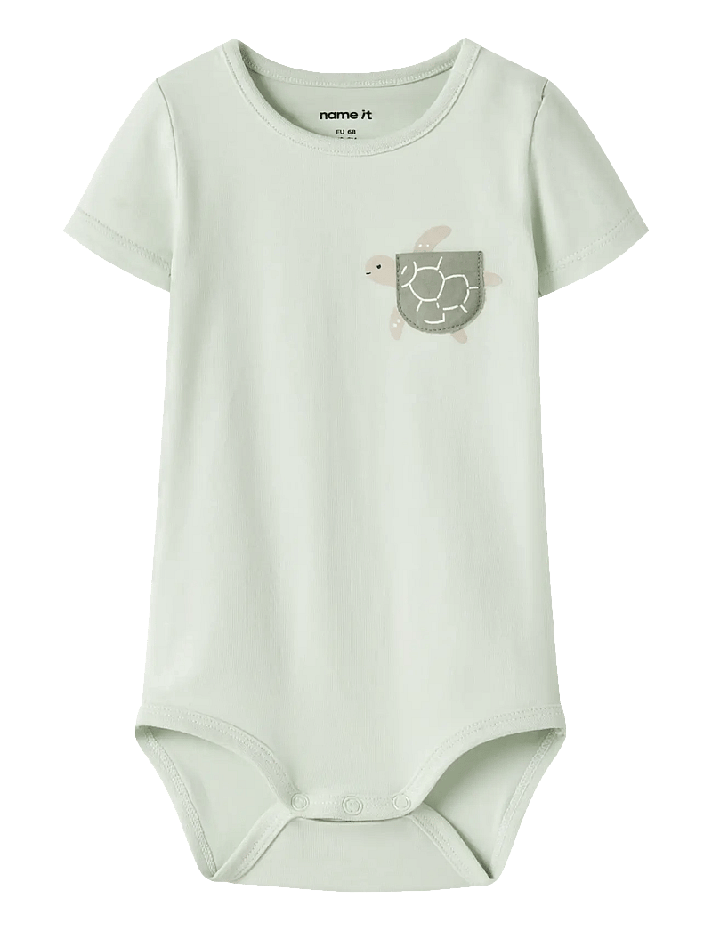 name it - NBMJAMAL SS BODY BOX - short-sleeved - cloud dancer - 0