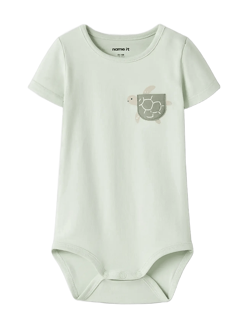 name it - NBMJAMAL SS BODY BOX - short-sleeved - cloud dancer - 2