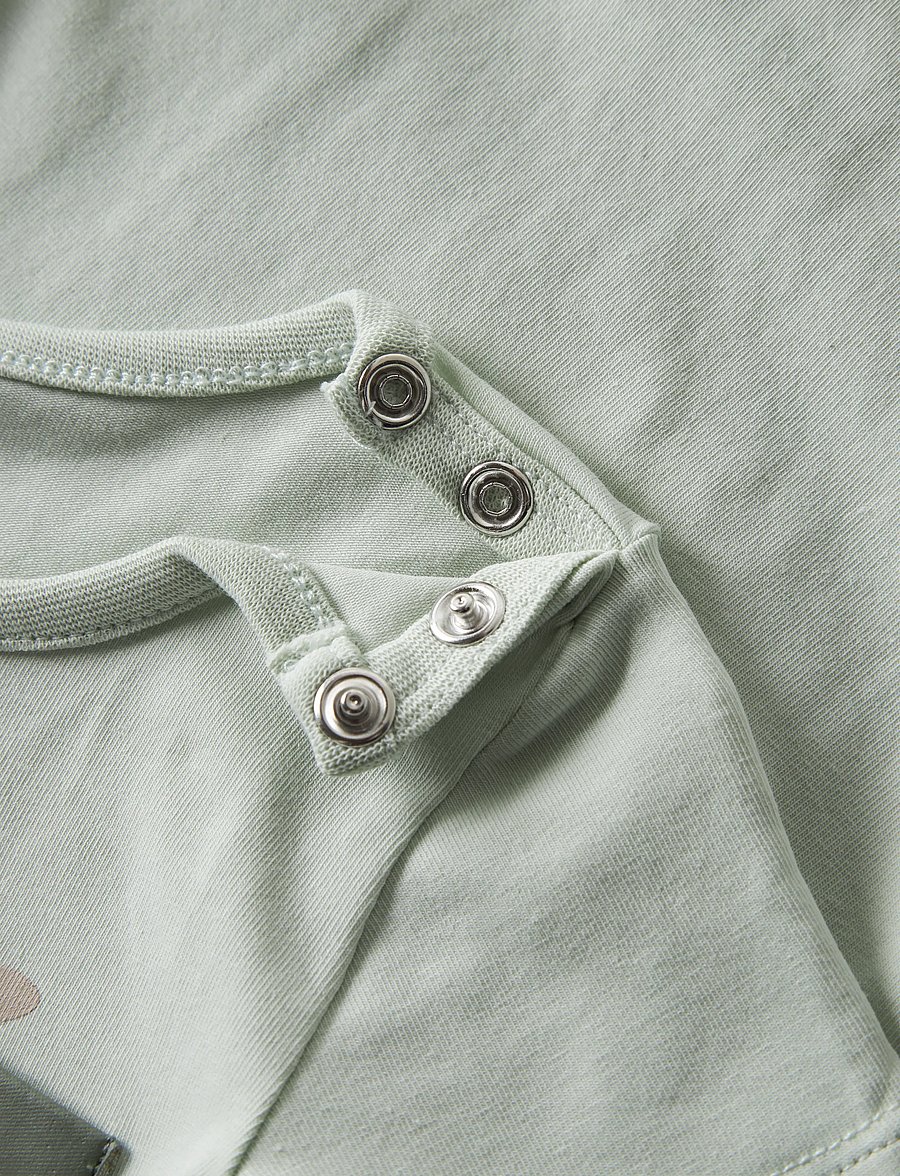 name it - NBMJAMAL SS BODY BOX - ar īsām piedurknēm - pale aqua - 2