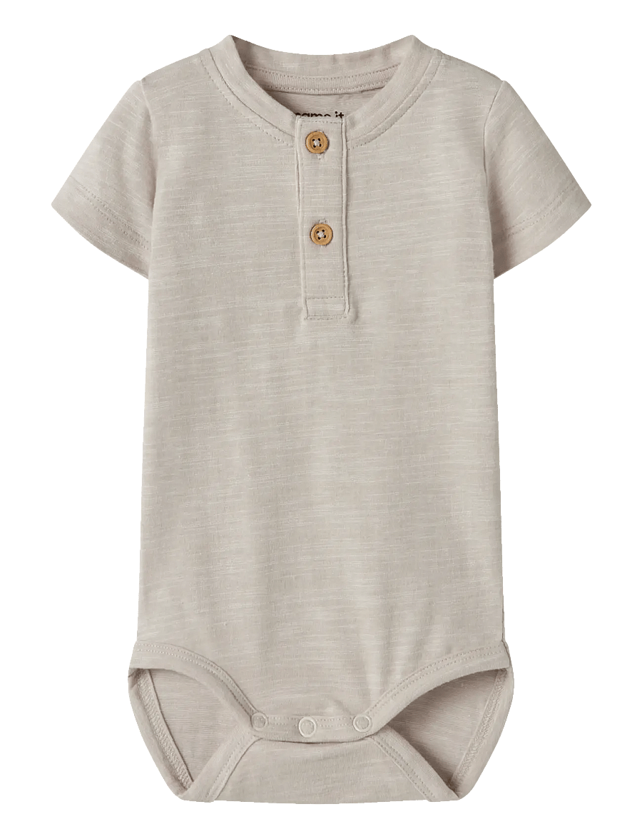 name it - NBMJANO SS BODY - stutterma - chateau gray - 0