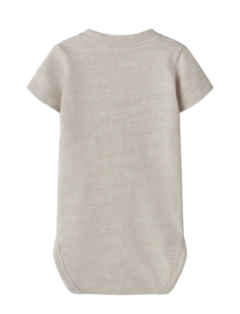 name it - NBMJANO SS BODY - kortærmede heldragter - chateau gray - 1