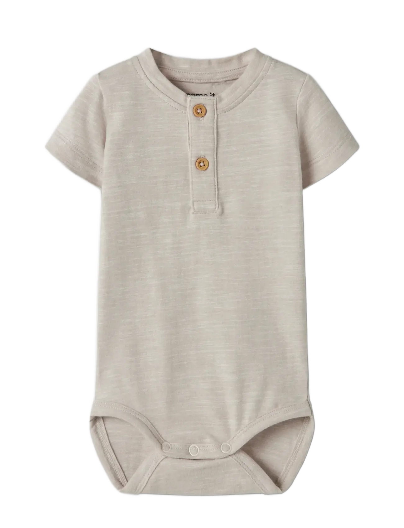 name it - NBMJANO SS BODY - krótki rękaw - chateau gray - 2