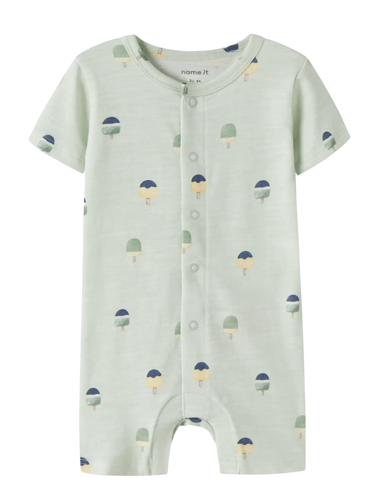 name it NBMJEROME SS SUNSUIT - Clothing - PALE AQUA / green