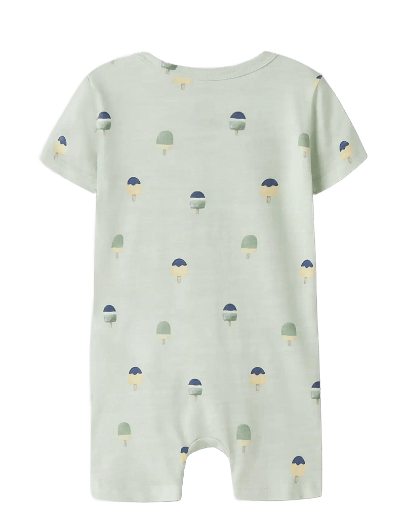 name it - NBMJEROME SS SUNSUIT - buksedragter - pale aqua - 1