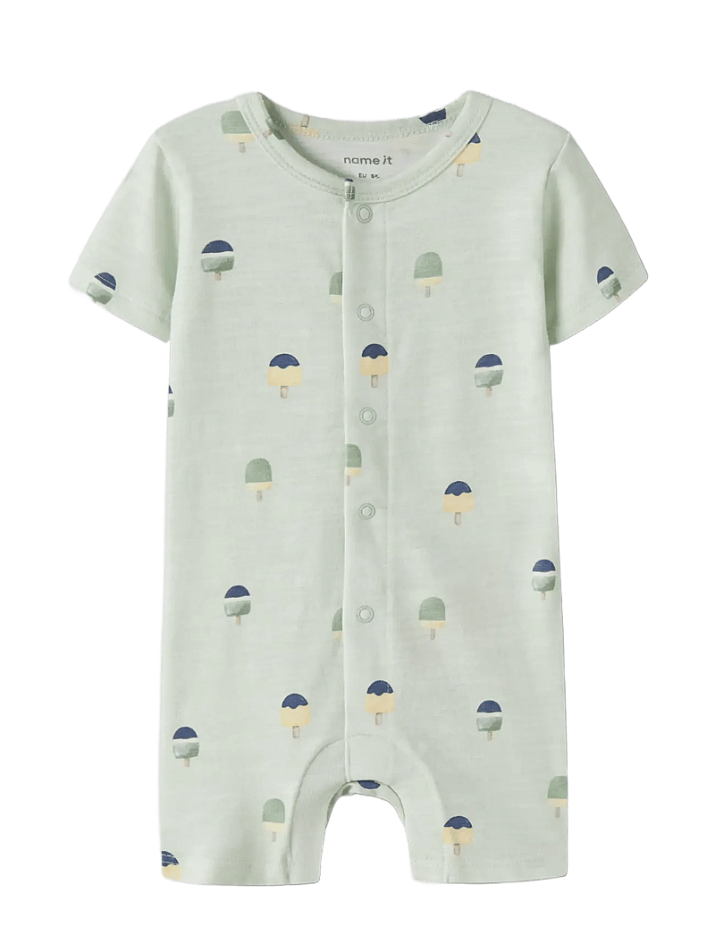 name it - NBMJEROME SS SUNSUIT - buksedragter - pale aqua - 2