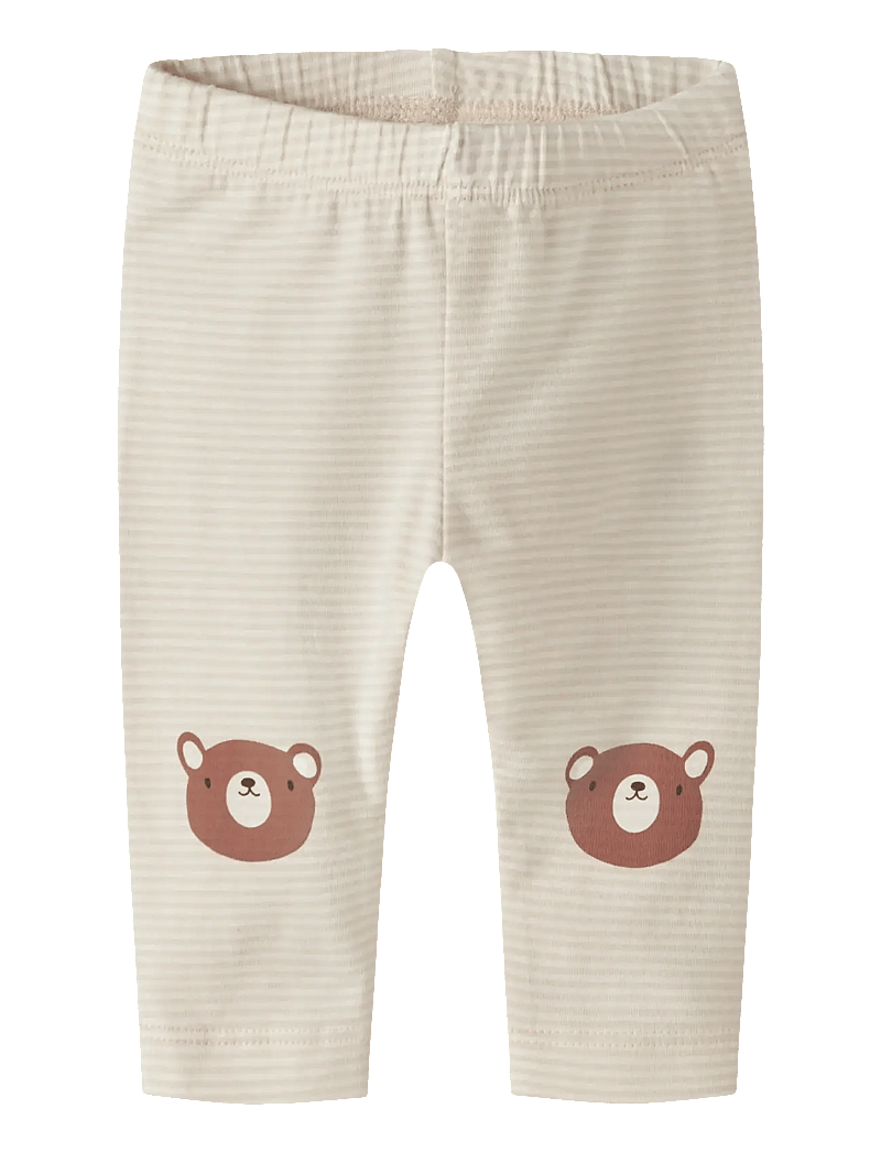 name it - NBNJOPLE LEGGING - leggings - almond milk - 0