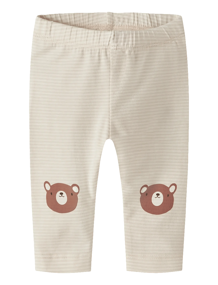 name it - NBNJOPLE LEGGING - leggings - almond milk - 0