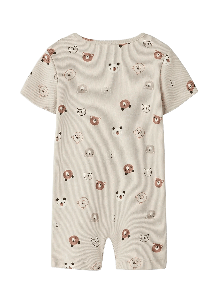 name it - NBNJOPPI SUNSUIT - byxdress - almond milk - 1