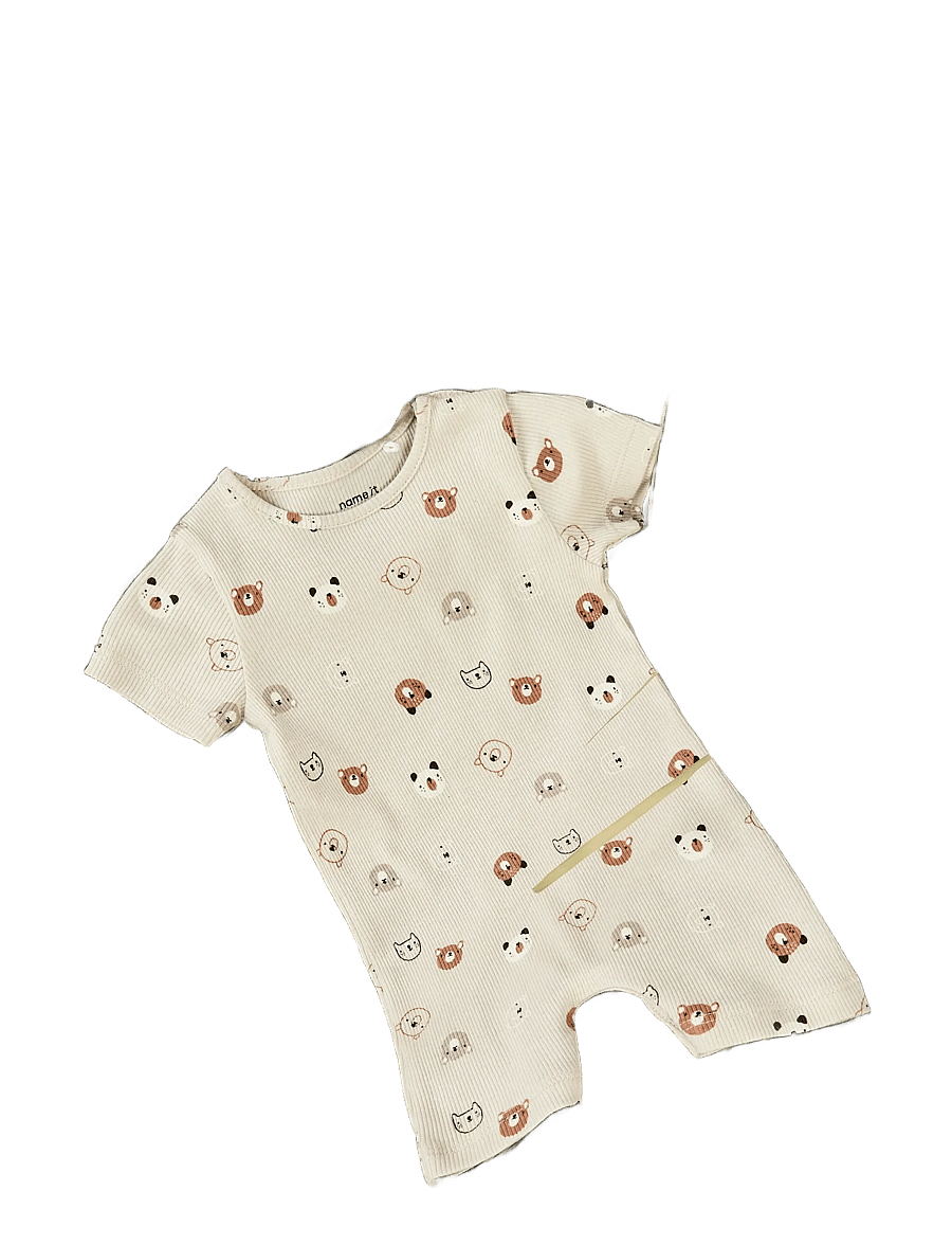 name it - NBNJOPPI SUNSUIT - byxdress - almond milk - 3
