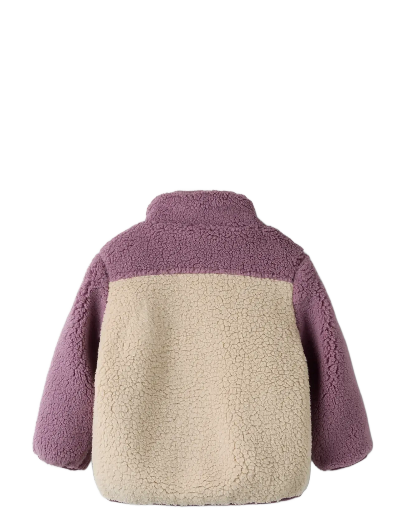 name it - NMFMONICA TEDDY JACKET BLOCK1 - peyote - 1