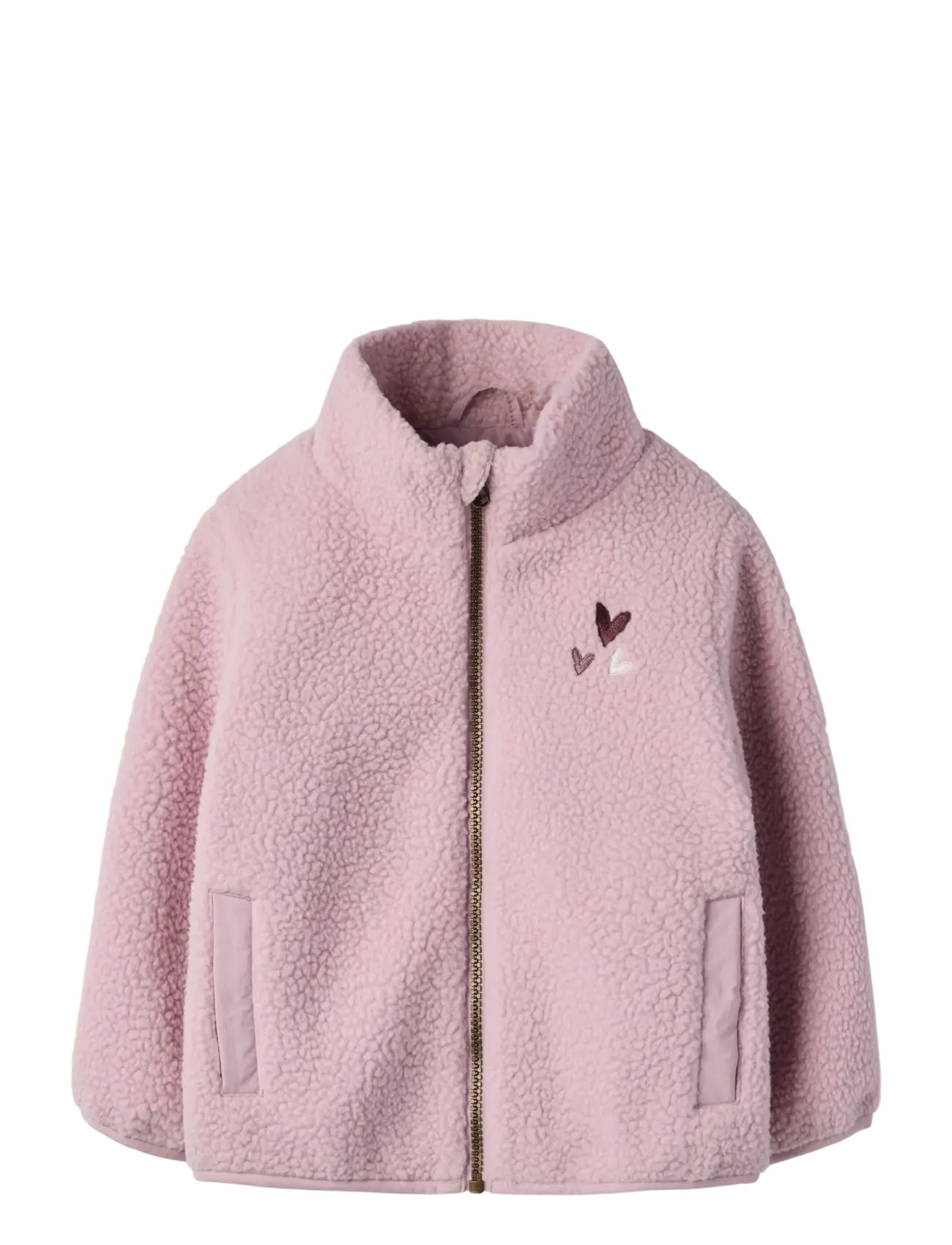 name it NMFMALL SHERPA JACKET - Õueriided - KEEPSAKE LILAC / pink/rose