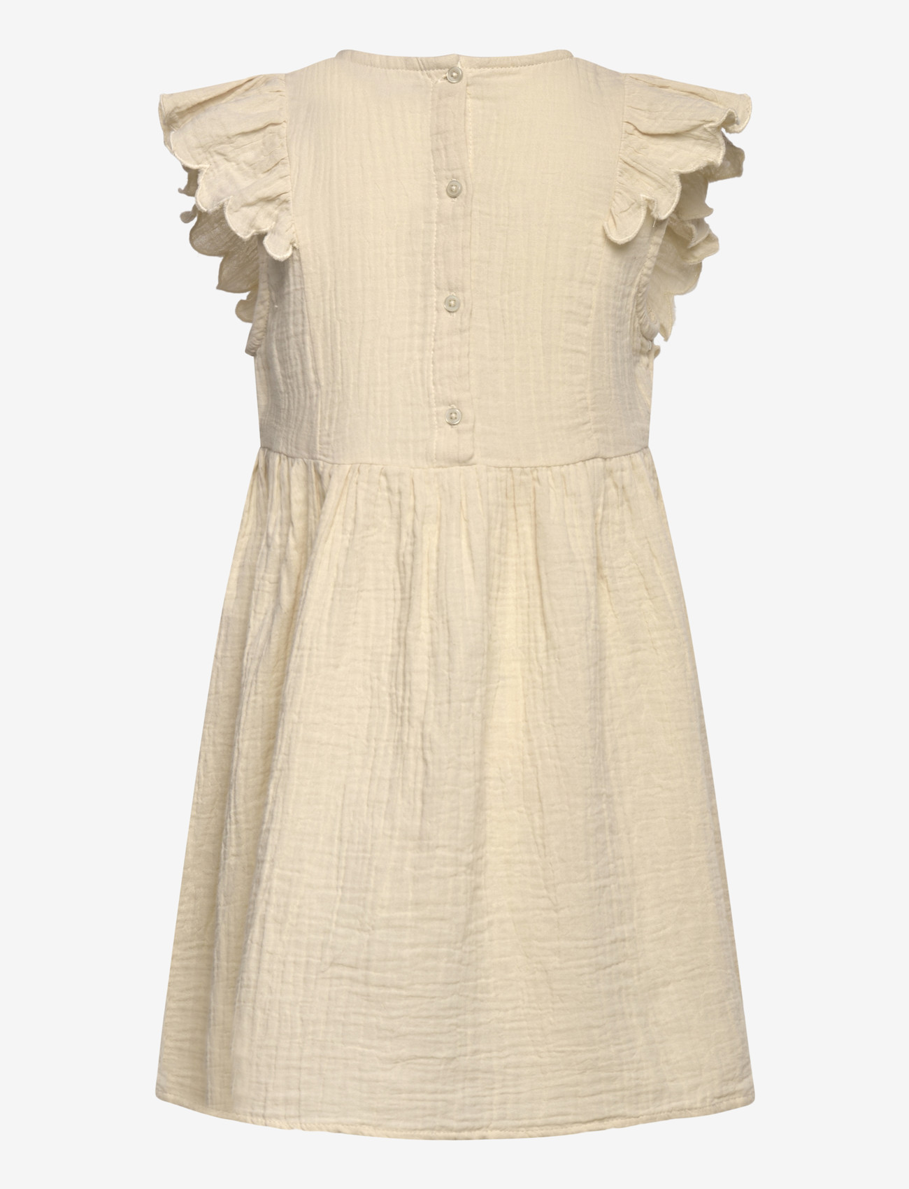 name it - NMFJULITA CAPSL DRESS - short-sleeved casual dresses - almond milk - 1