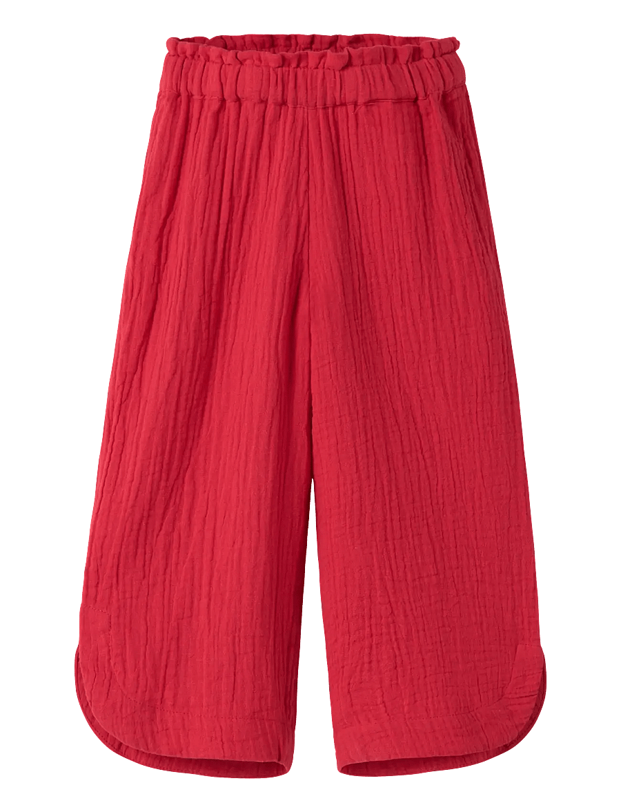 name it - NMFJULITA PANT - babyhosen - urban red - 0