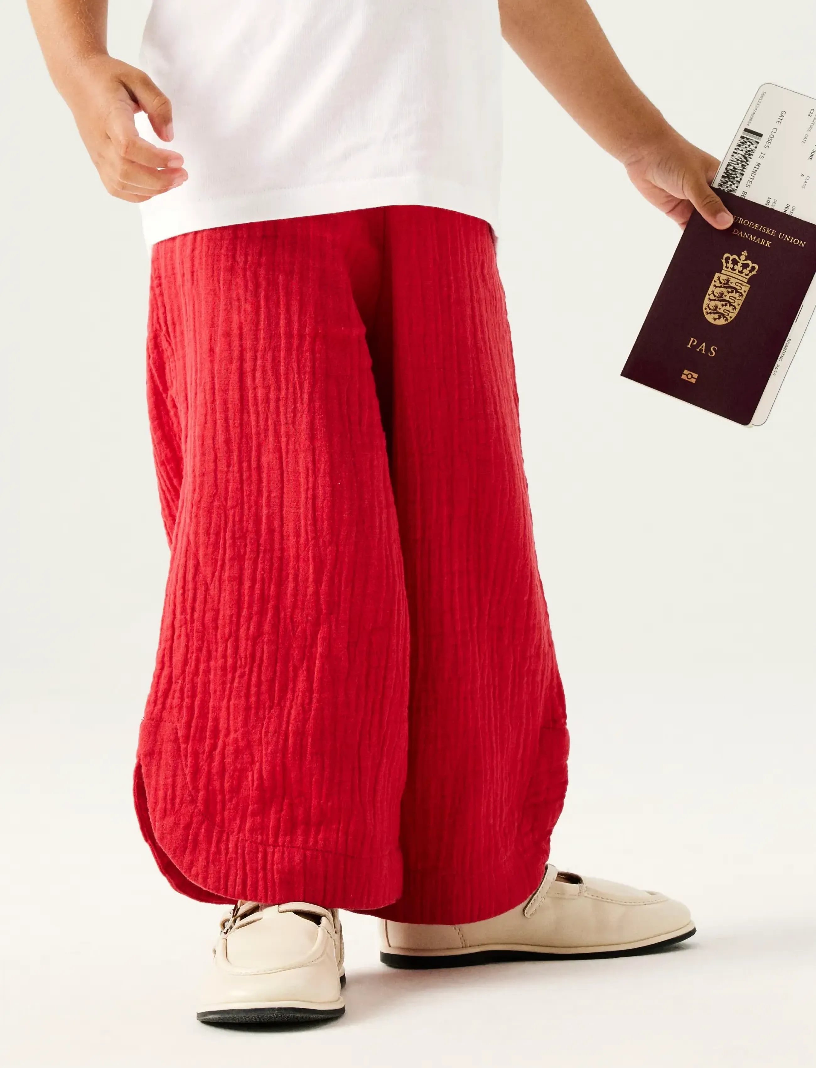 name it - NMFJULITA PANT - ungbarnabuxur - urban red - 2