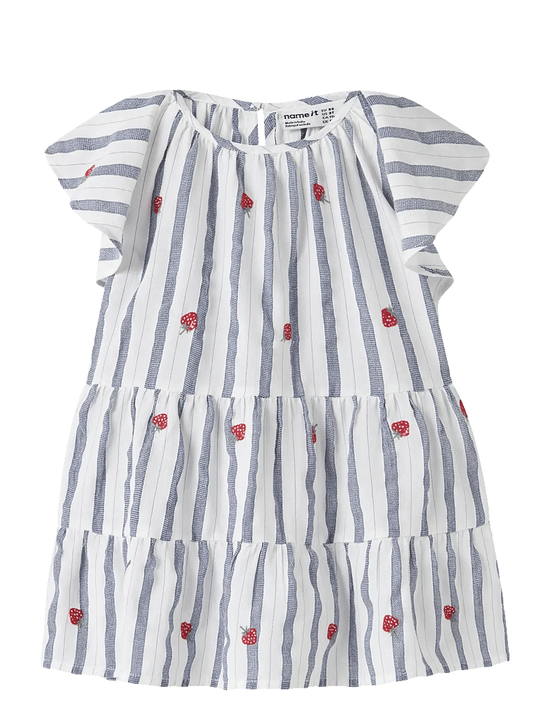 name it - NMFJELENA CAPSL DRESS - short-sleeved casual dresses - purple impression - 0
