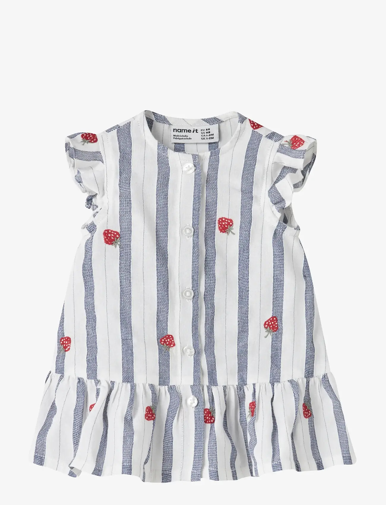 name it - NBFJELENA SS DRESS - kortærmede babykjoler - purple impression - 0