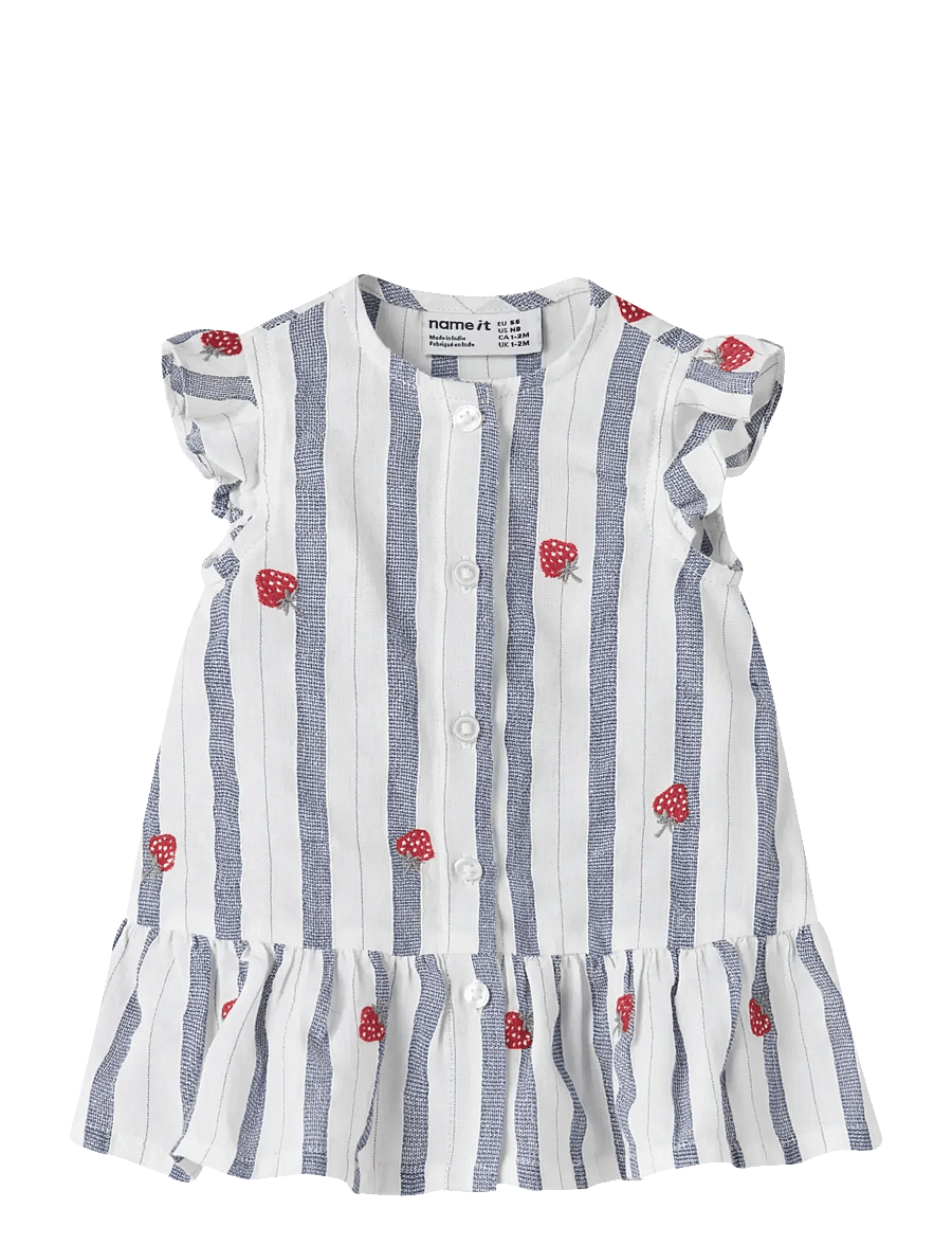 name it - NBFJELENA SS DRESS - kortærmede babykjoler - purple impression - 0