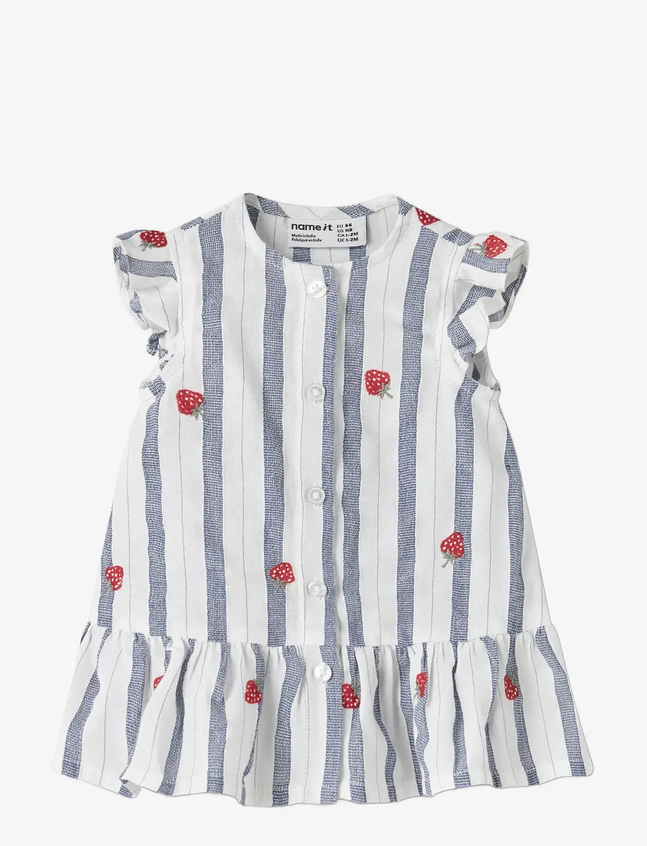 name it - NBFJELENA SS DRESS - kortærmede babykjoler - purple impression - 2